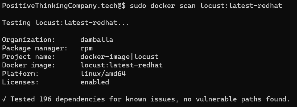 Docker Vulnerabilities in official container images - containerisation optimisation 8