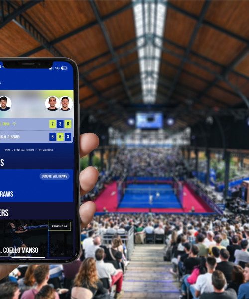 Verbeteren van Padel Fan Experience: The Circus Brussels Padel Open Mobile App