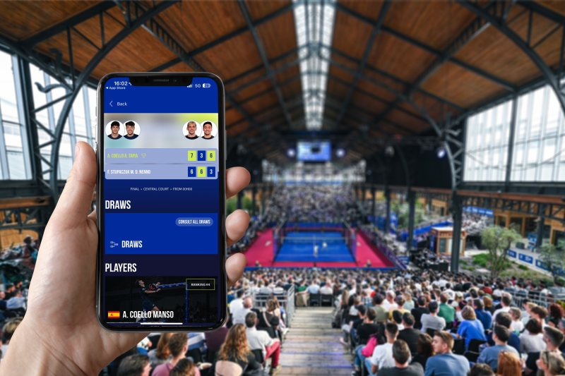 Verbeteren van Padel Fan Experience: The Circus Brussels Padel Open Mobile App
